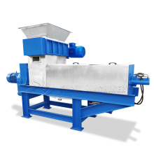 Stainless steel wheat grass juice extractor machine/organic waste screw dewatering machine